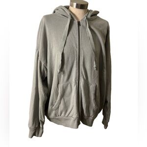 American Eagle Full Zip Up Hoodie Sweatshirt